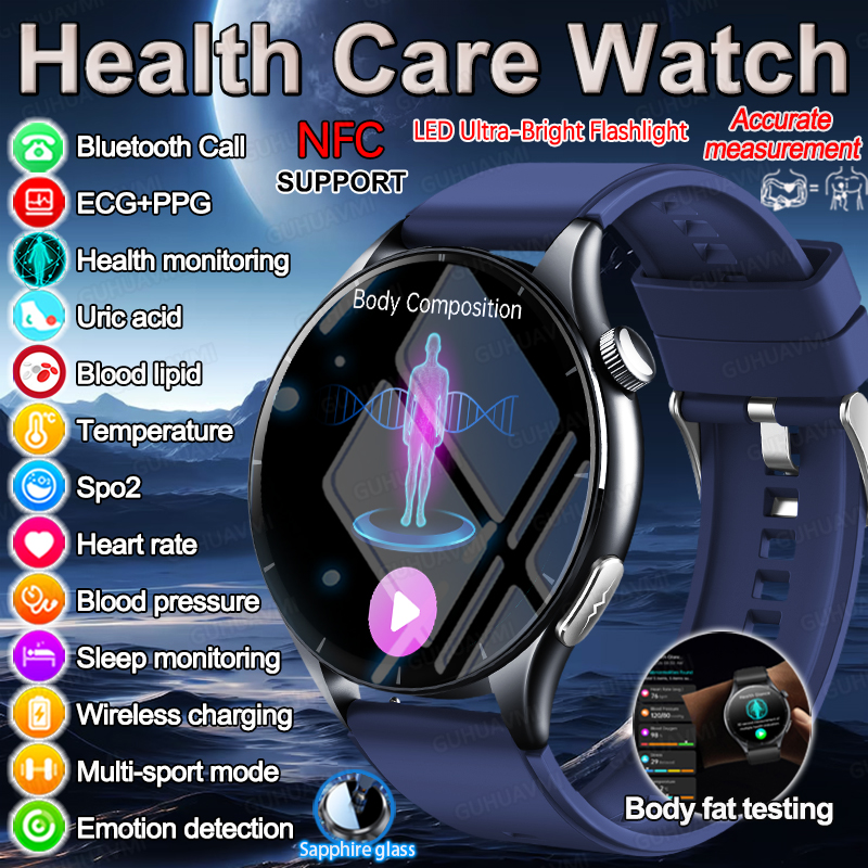 Industrial Laser Temperature Sensor - 2025 New NFC Health MonitorUric Acid