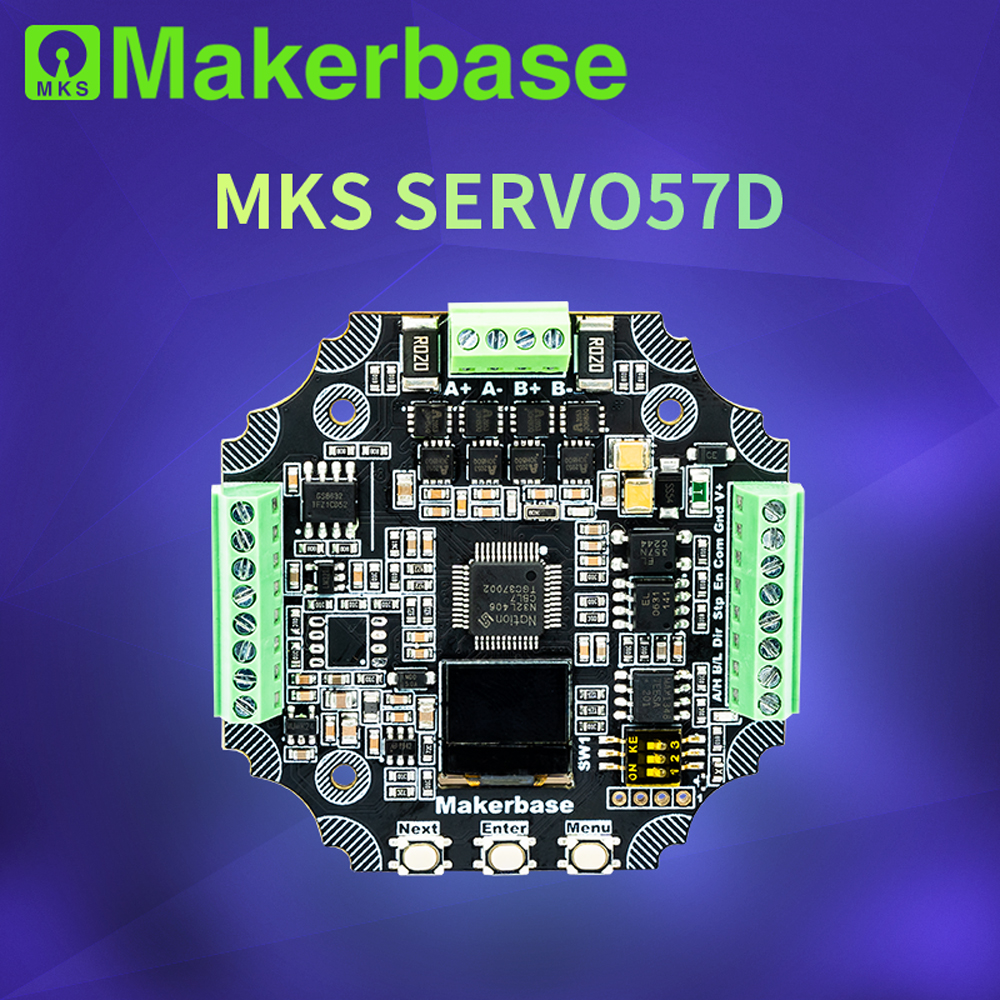 Stepper Driver Cnc - Makerbase MKS SERVO57D PCBA NEMA23 closed
