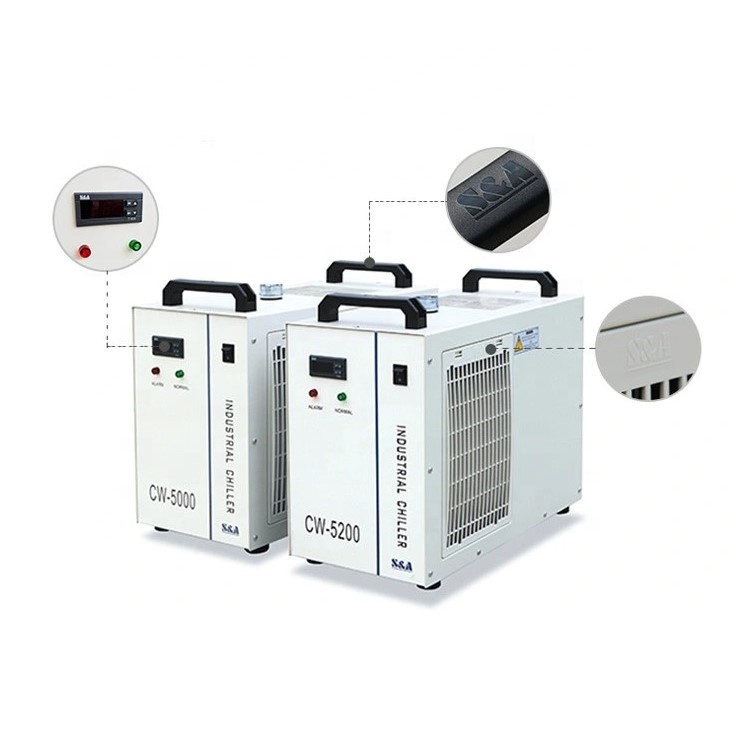 Laser Chiller Water Cooler - Manufacturer Price CW 3000 5200 CO2