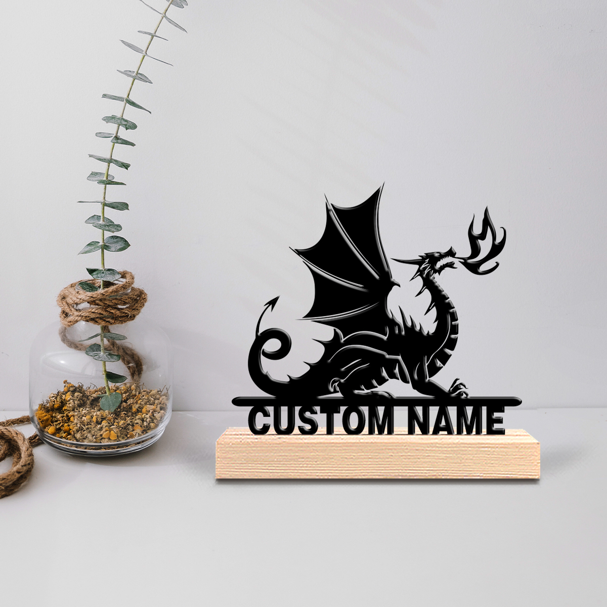 Desktop Laser Engraver - Customized Blessing Meaning Pterosaur Abstract wrought