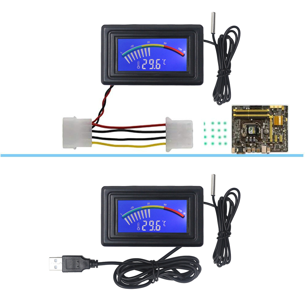 Industrial Laser Thermometer - -50-110C Digital LCD Pointer Thermometer Car