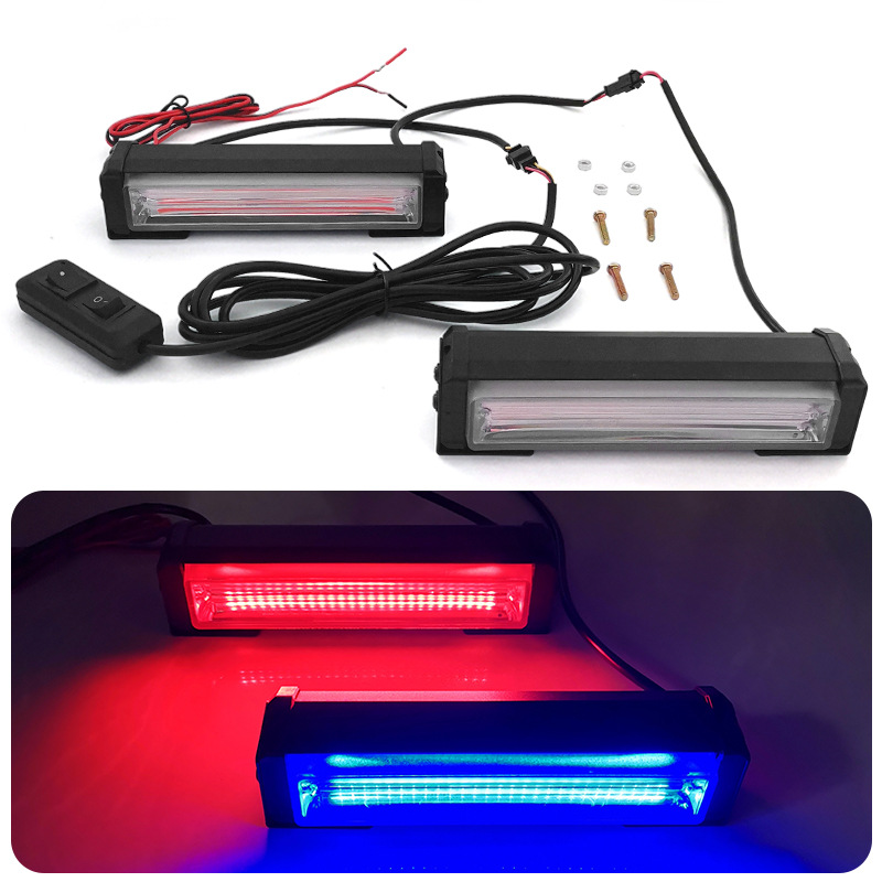 Industrial Laser Pointer 24V - 2Pcs COB Car Strobe Warning Lights