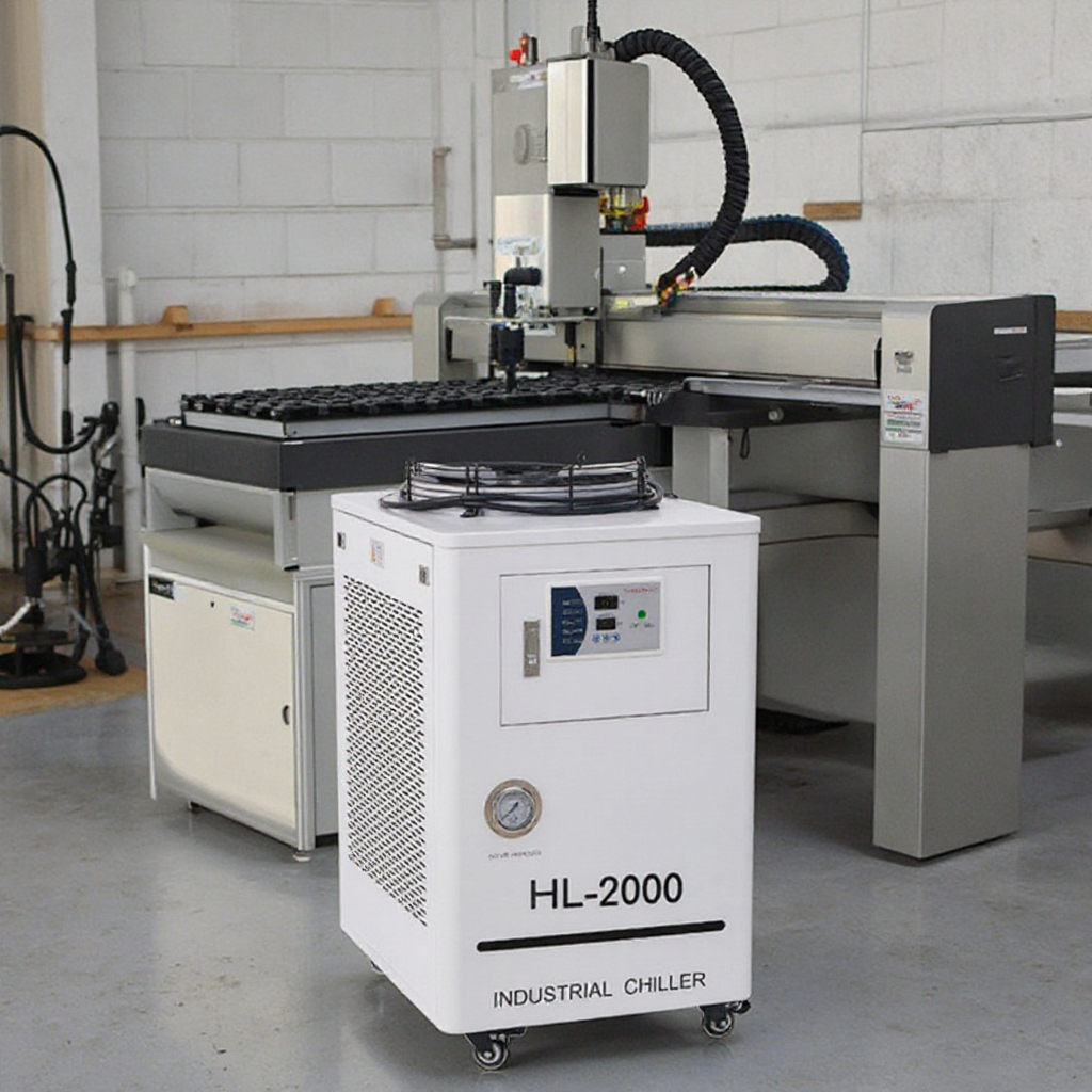 Laser Chiller Water Cooler - HLFL2000 Brand New Model Industrial Water