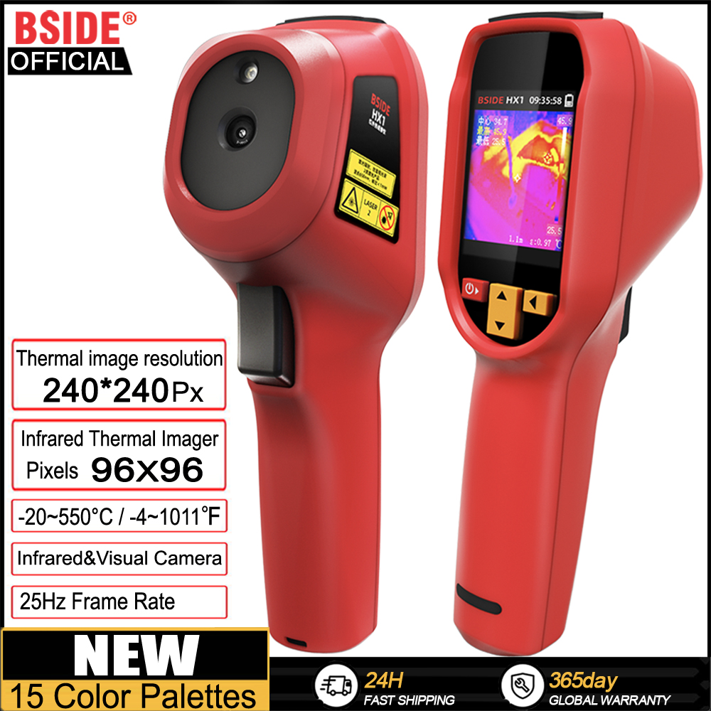 Industrial Laser Thermometer - BSIDE Thermal Imager Camera HX1 Laser