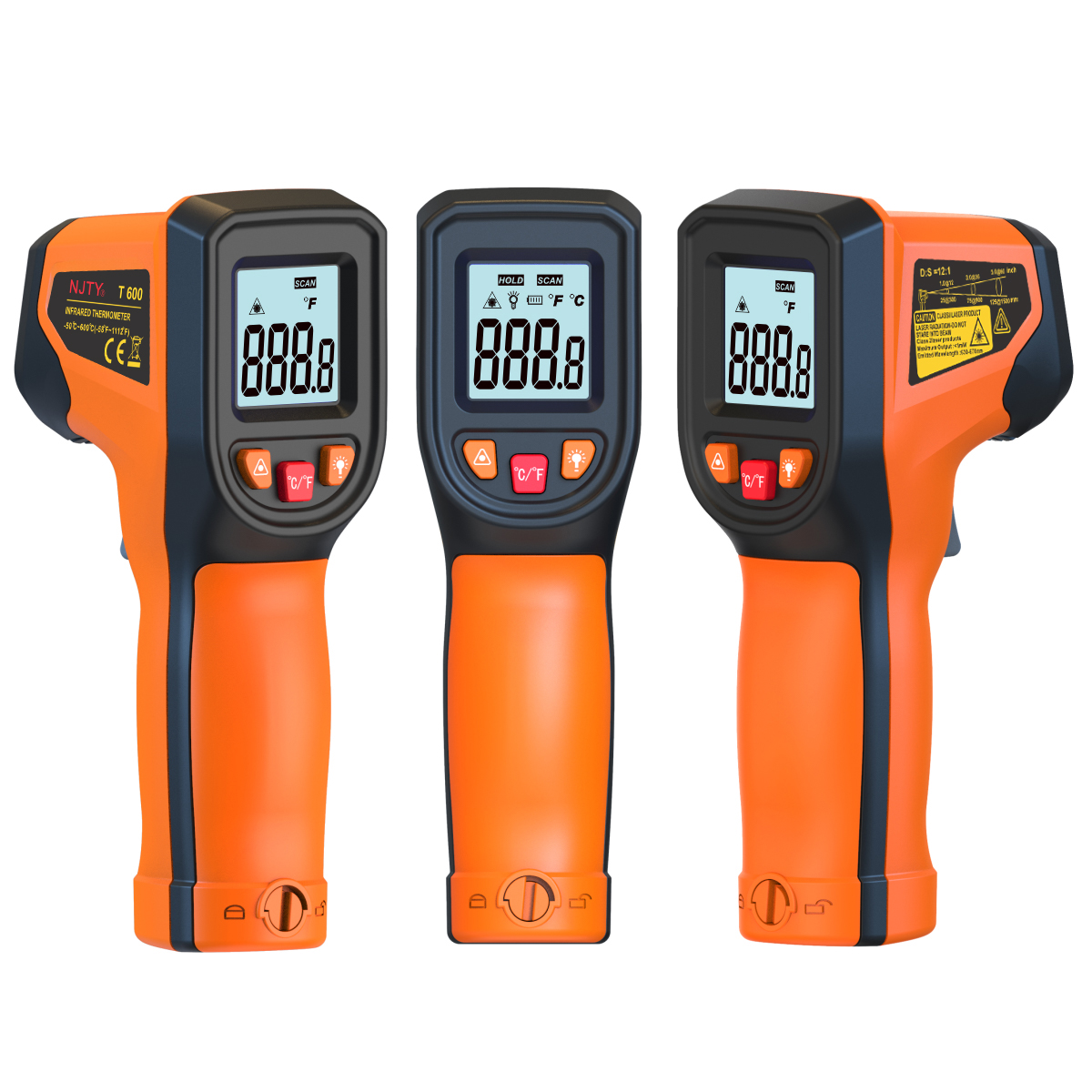 Digital Infrared Thermometer S - Industrial Laser Thermometer ulasan dan harga