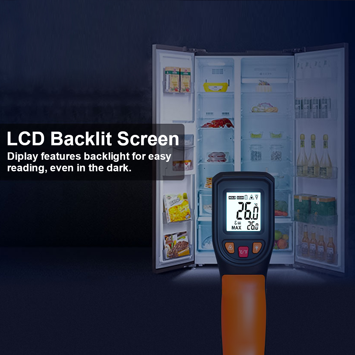 Digital Infrared Thermometer S - Industrial Laser Thermometer ulasan dan harga