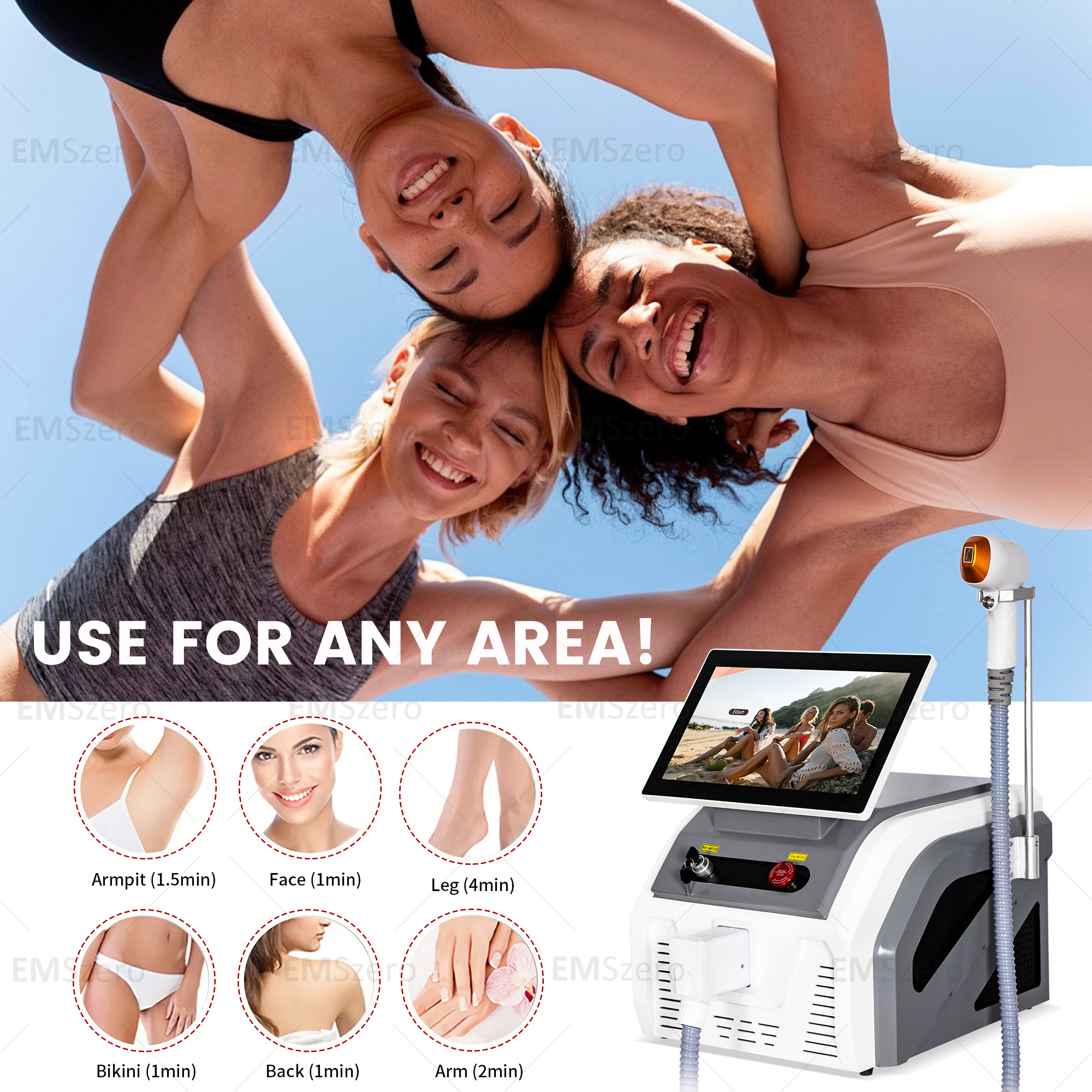4000W Professional Soprano 808 - Industrial Laser Cleaning Machine ulasan dan harga