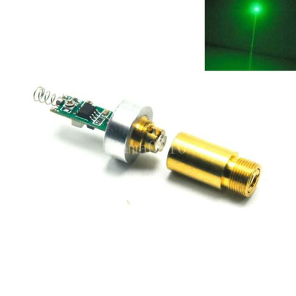 Industrial Brass 532nm 50mw/10 - Industrial Laser Diode ulasan dan harga