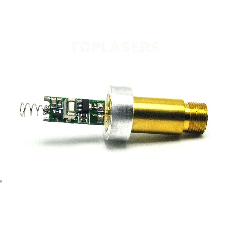 Industrial Brass 532nm 50mw/10 - Industrial Laser Diode ulasan dan harga