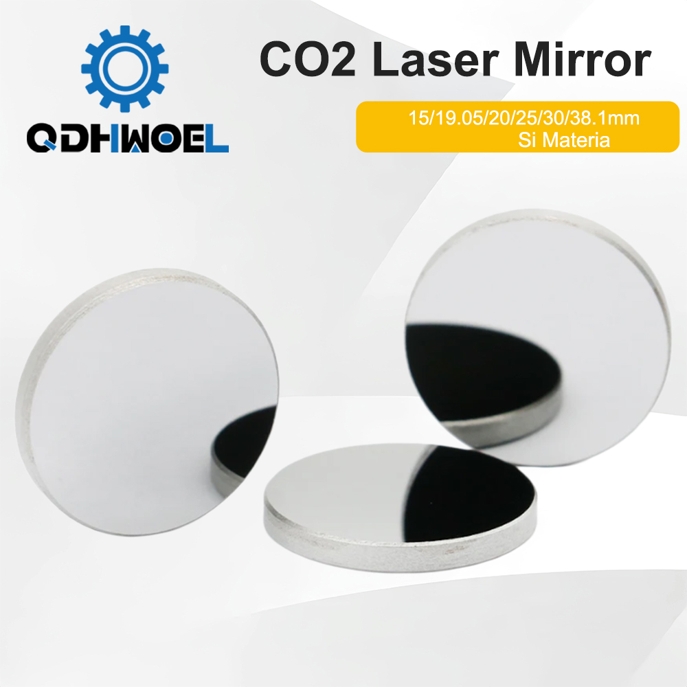QDHWOEL 3pcs CO2 Laser Reflect - Co2 Laser Mirror ulasan dan harga