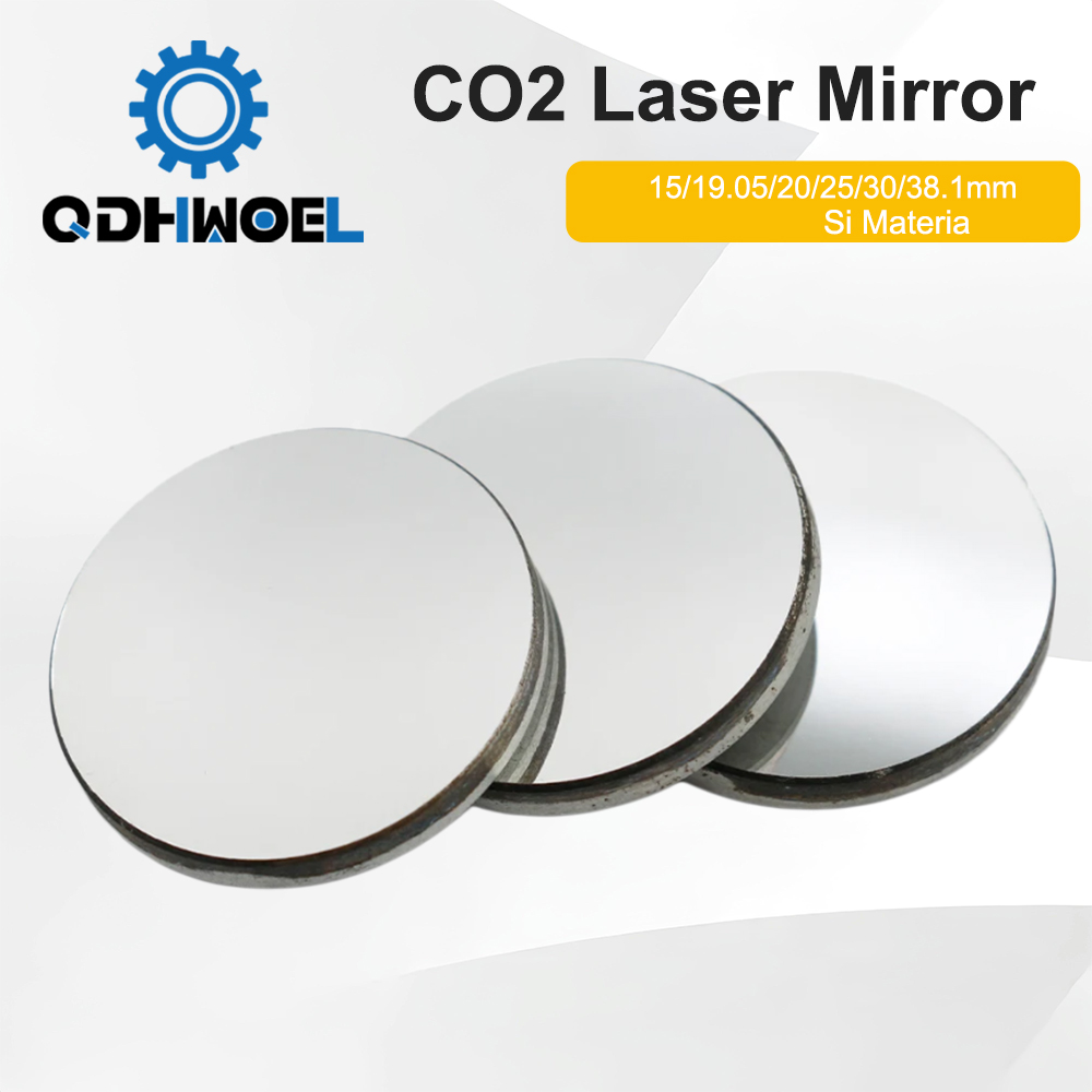 QDHWOEL 3pcs CO2 Laser Reflect - Co2 Laser Mirror ulasan dan harga