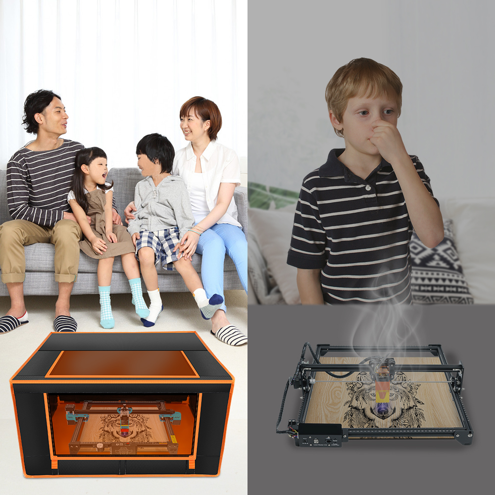 Twotrees Laser Engrave Machine - Acrylic Cutting Machine ulasan dan harga