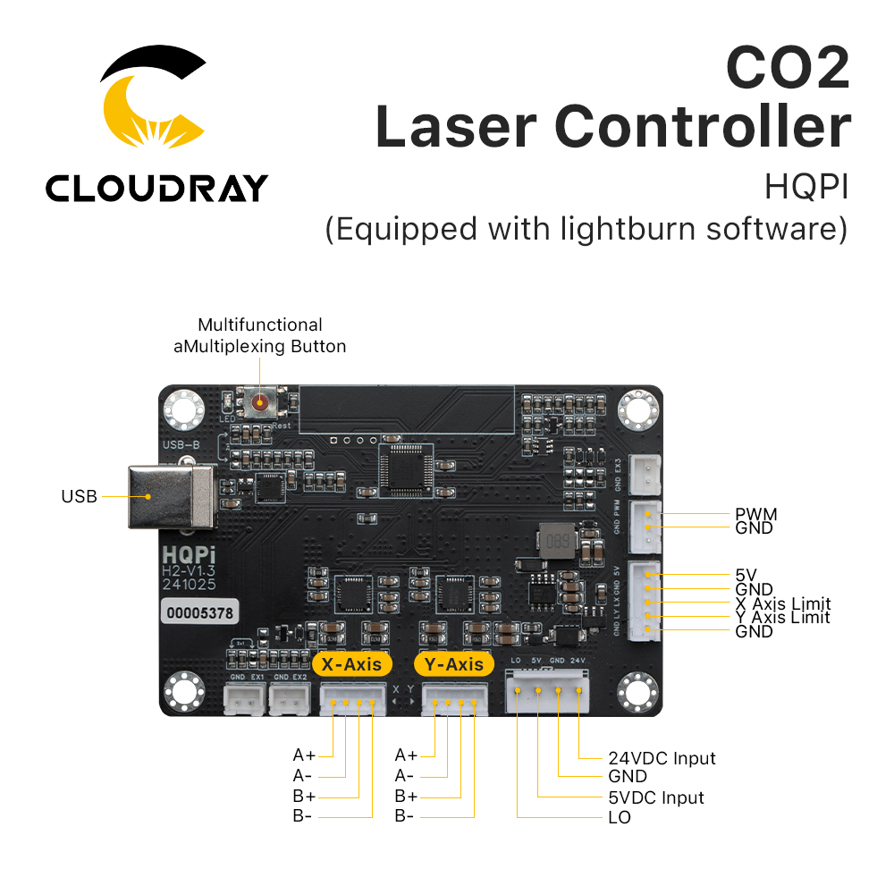 Cloudray CO2 Laser Controller  - Industrial Laser Solutions ulasan dan harga