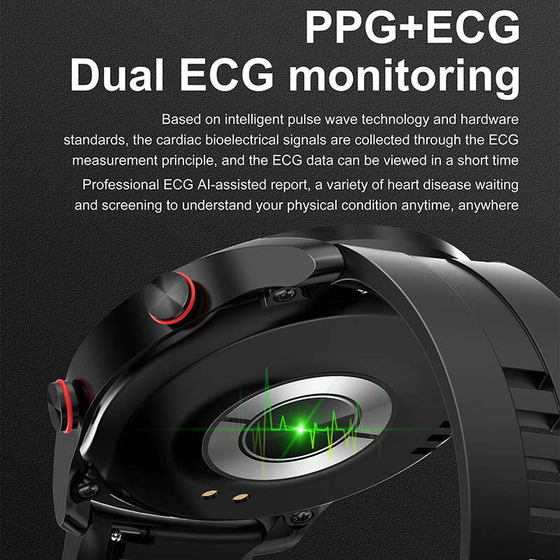 ECG+PPG Bluetooth Call Smart W - Industrial Laser Temperature Sensor ulasan dan harga