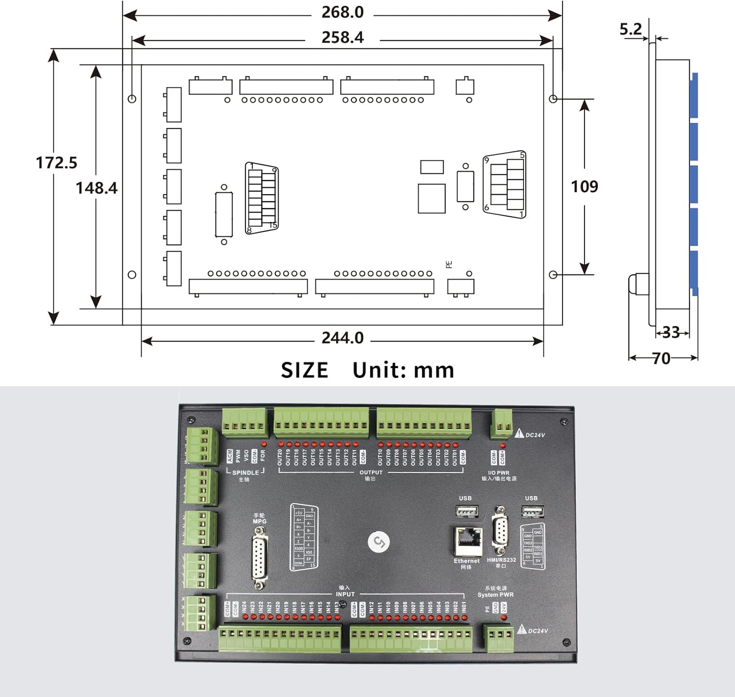 5 Axis DDCS Expert CNC Control - Stepper Driver Cnc ulasan dan harga