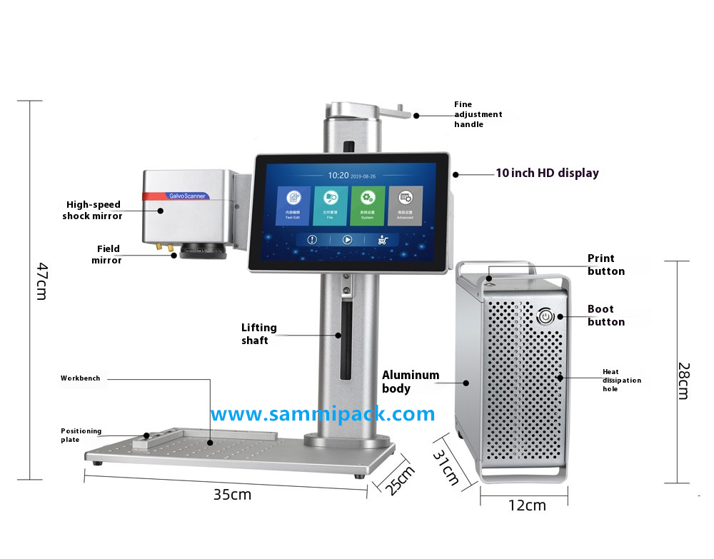 Upgraded Industrial Fiber Lase - Industrial Laser Engraver Price ulasan dan harga