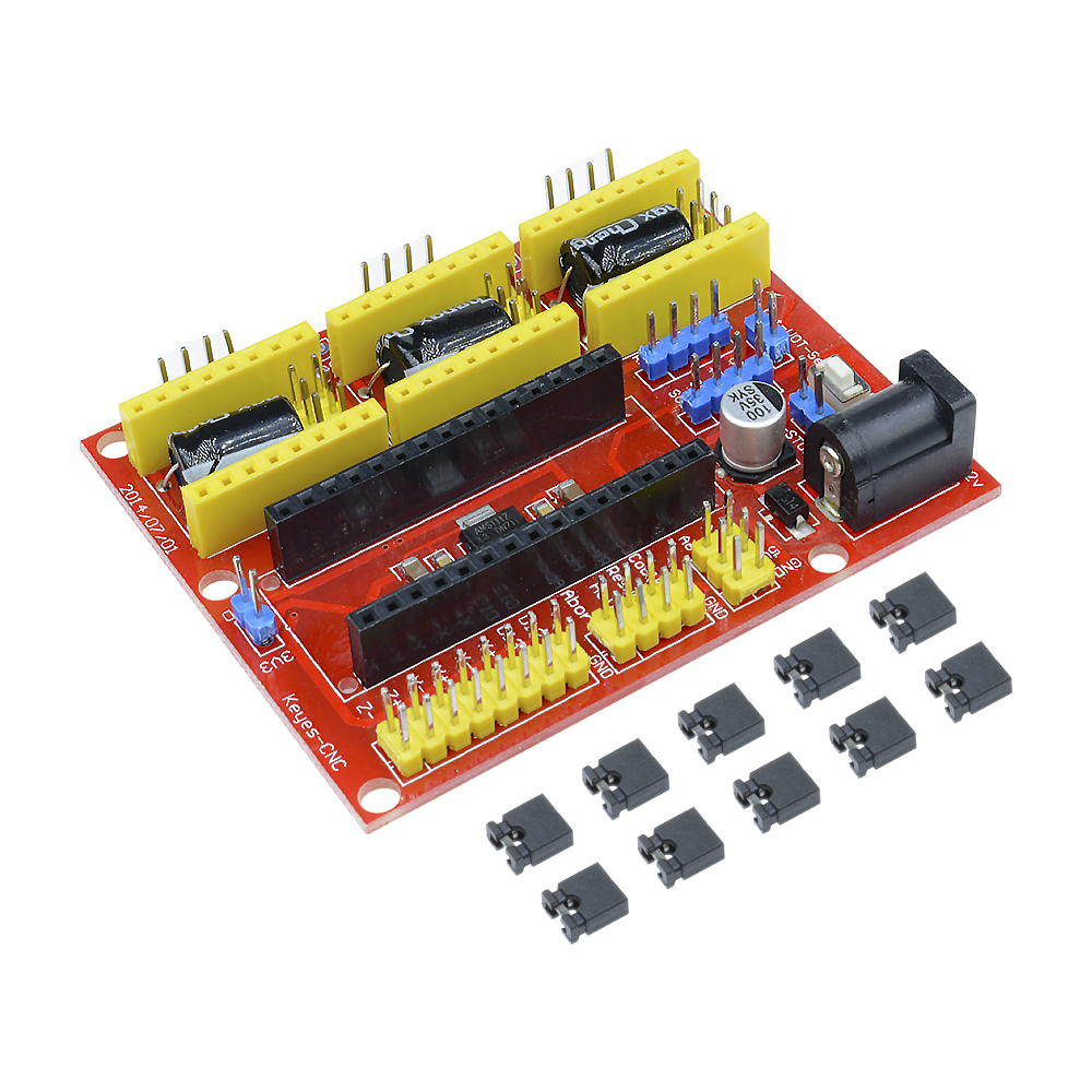 I2C IIC CNC Shield V4 3 Axis S - Stepper Driver Cnc ulasan dan harga