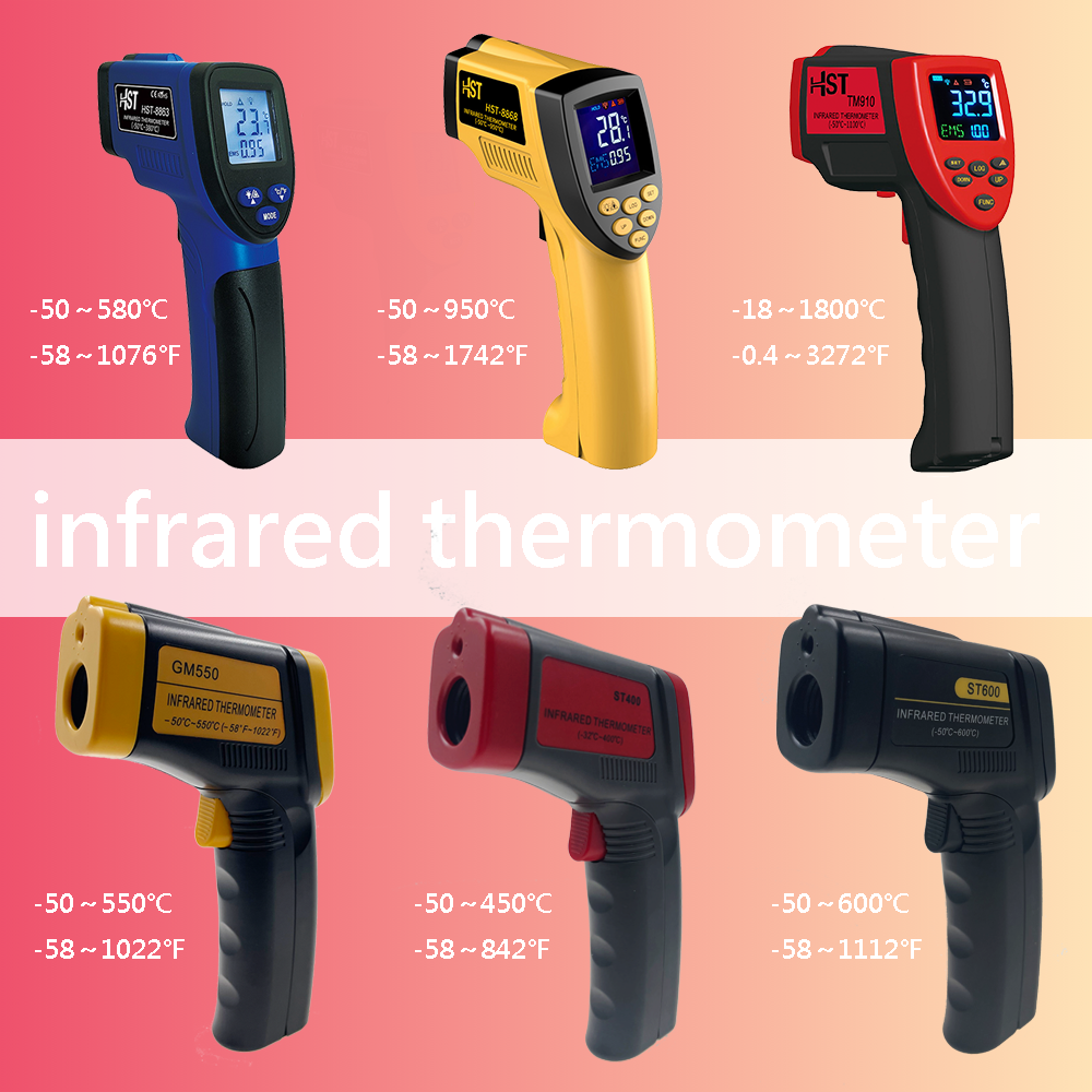 Non Contact Laser Infrared The - Industrial Laser Thermometer ulasan dan harga