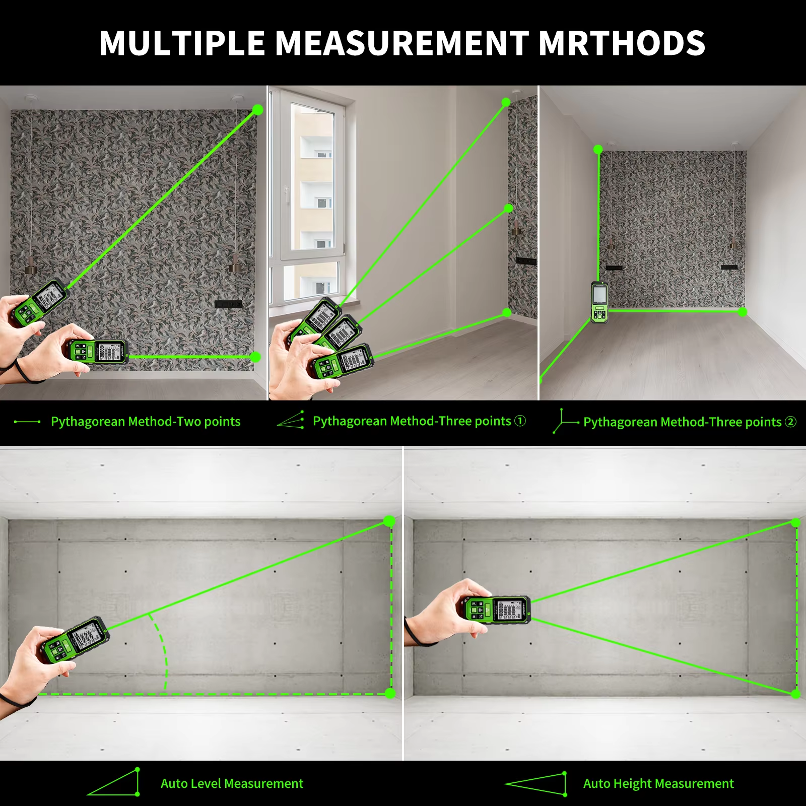 Huepar 100M Green Beam Laser R - Industrial Laser Displacement Sensor ulasan dan harga