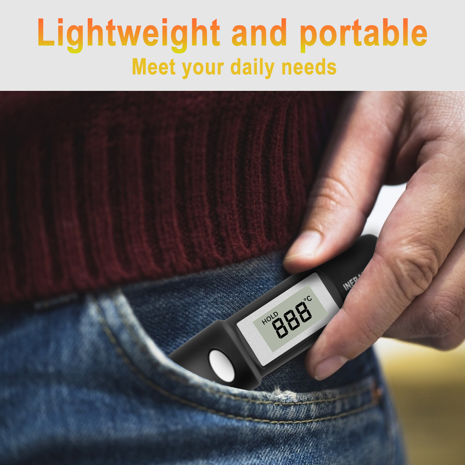 Mini Infrared Thermometer Pen  - Industrial Laser Thermometer ulasan dan harga