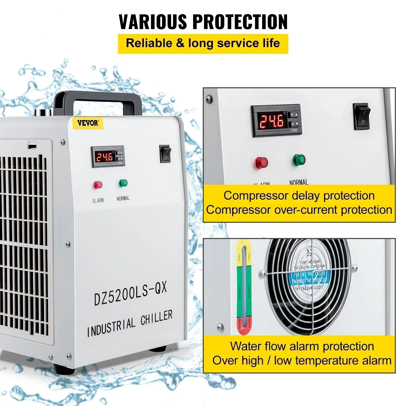 SIHAO Industrial Water Chiller - Laser Chiller Water Cooler ulasan dan harga