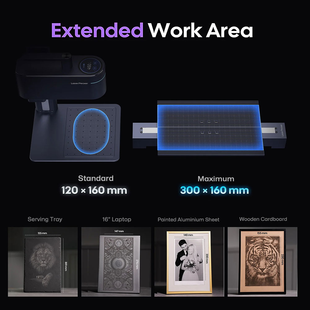 LASERPECKER 4 LP4 Laser Engrav - Desktop Laser Engraver ulasan dan harga
