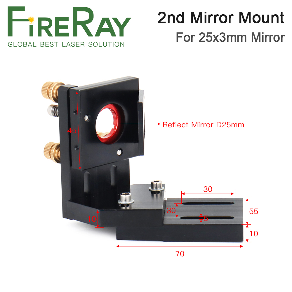 FireRay CO2 Laser Mount Reflec - Co2 Laser Mirror ulasan dan harga