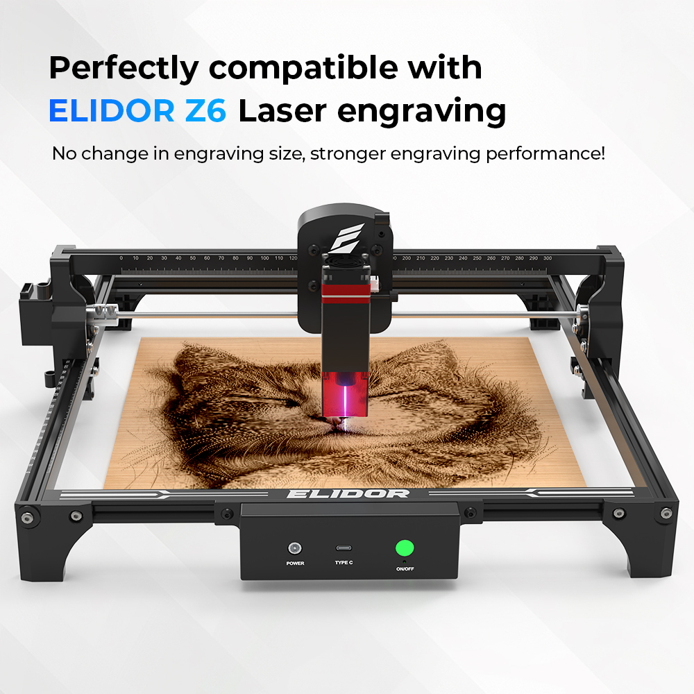 ELIDOR Z6 6W/12W Laser Module  - Desktop Laser Engraver ulasan dan harga