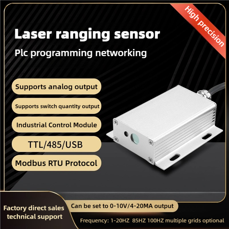 2PCS Laser Displacement Distan - Industrial Laser Displacement Sensor ulasan dan harga