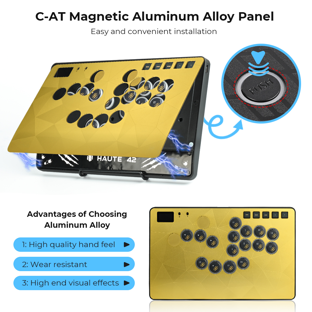 Haute42 C-AT Magnetic Aluminum - Laser Controller Board ulasan dan harga