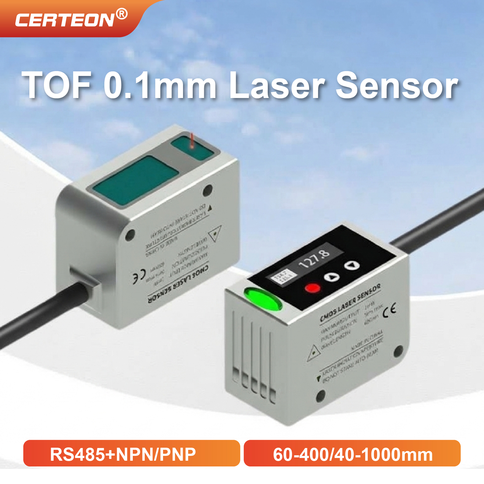 LR400 Laser Displacement Senso - Industrial Laser Displacement Sensor ulasan dan harga