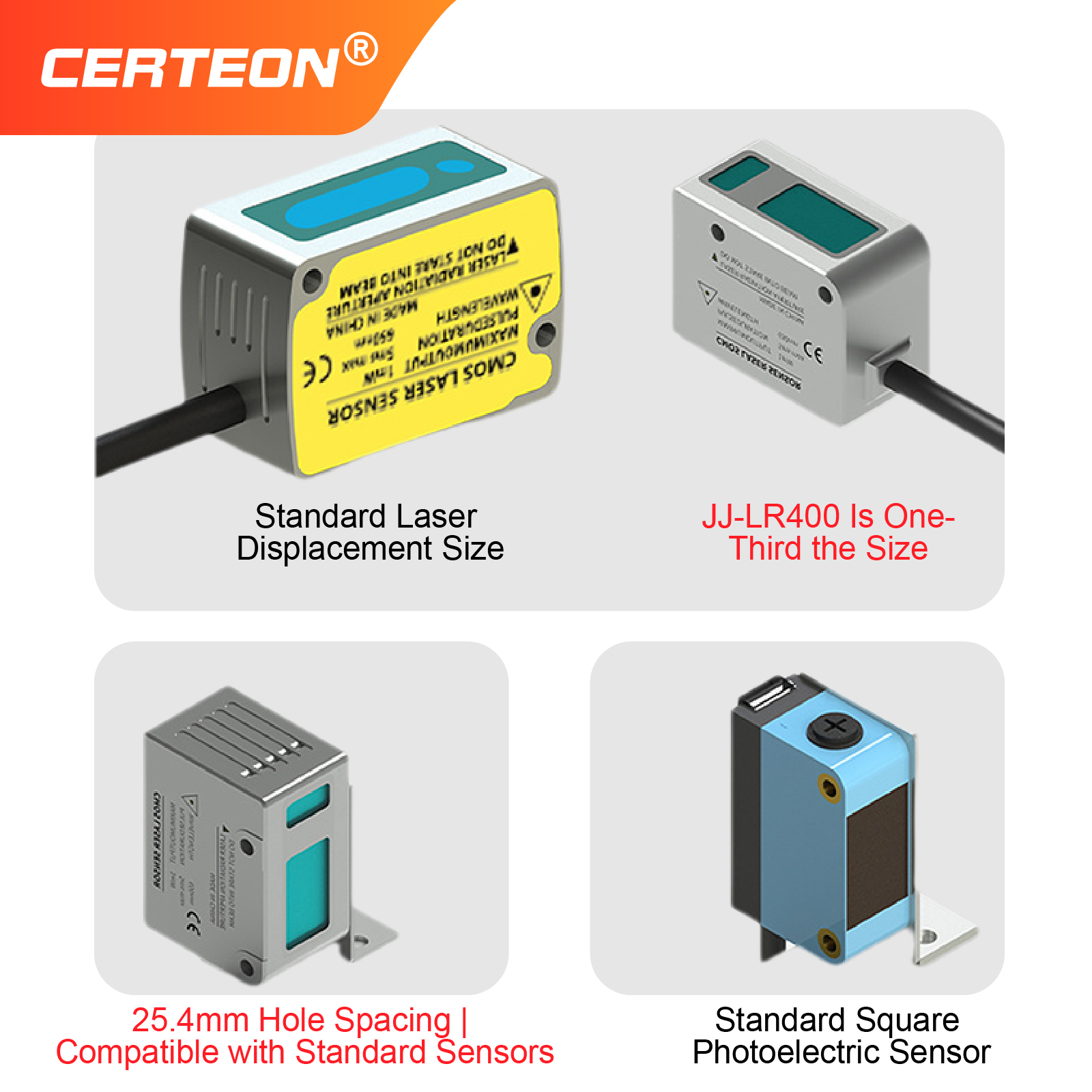 LR400 Laser Displacement Senso - Industrial Laser Displacement Sensor ulasan dan harga