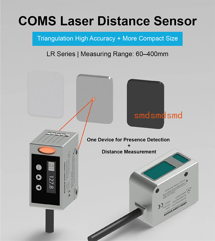 LR400 Laser Displacement Senso - Industrial Laser Displacement Sensor ulasan dan harga