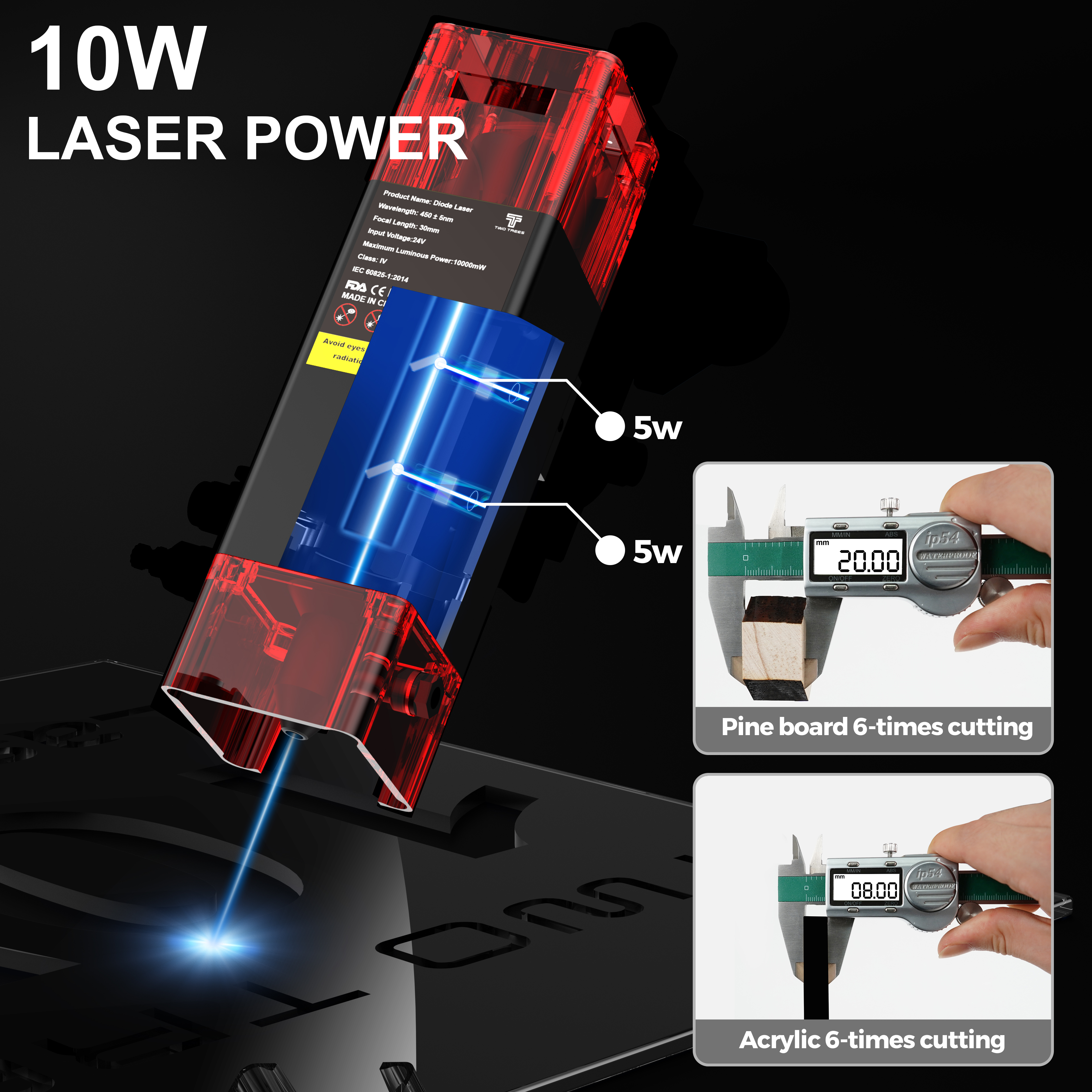 TWOTREES TTS-10 Pro Laser Engr - Industrial Laser Solutions ulasan dan harga