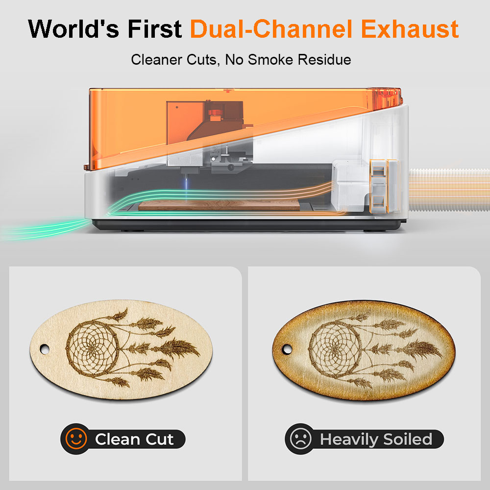 TOOCAA NOVA 20W Beginner-Frien - Desktop Laser Engraver ulasan dan harga