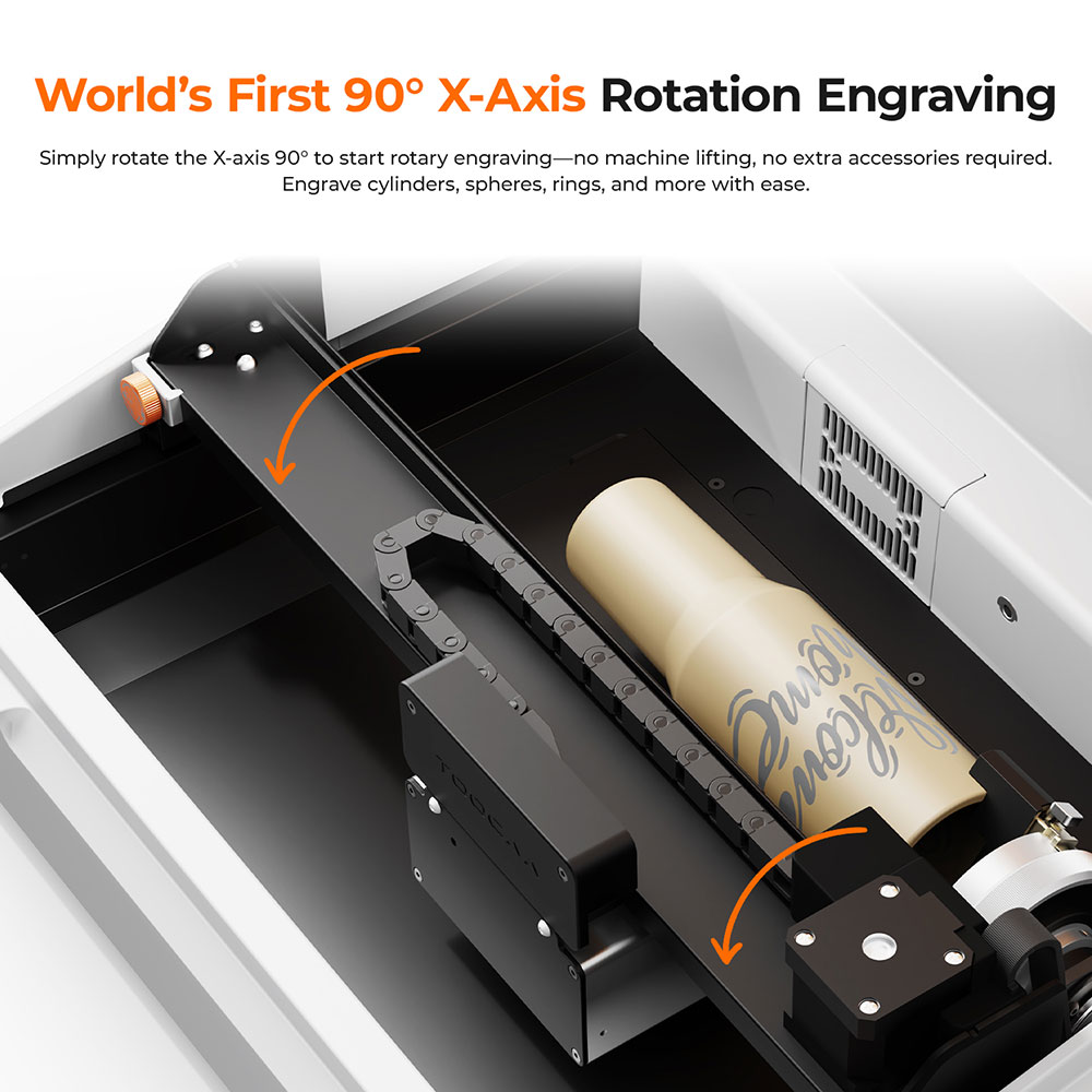 TOOCAA NOVA 20W Beginner-Frien - Desktop Laser Engraver ulasan dan harga