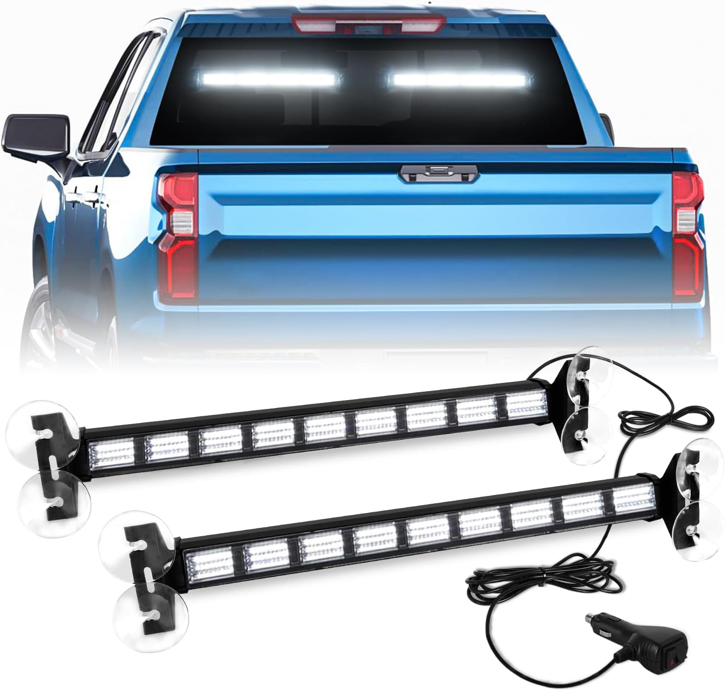 2in1 Car Emergency Light Bar W - Industrial Laser Pointer 24V ulasan dan harga
