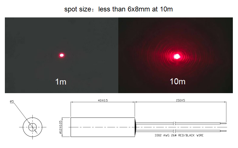 Compact Red Dot Laser Diode Mo - Industrial Laser Diode ulasan dan harga