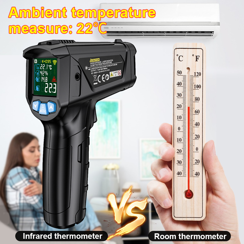 Mestek IR02 series -50~800℃ Di - Industrial Laser Thermometer ulasan dan harga