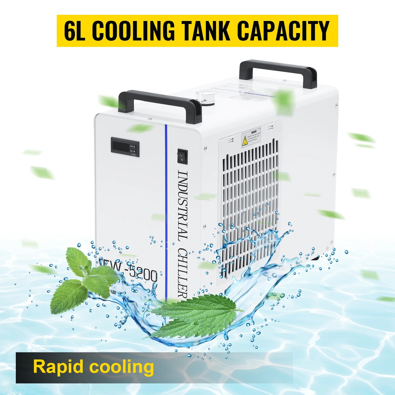 VEVOR Water Chiller CW3000 CW5 - Laser Chiller Water Cooler ulasan dan harga