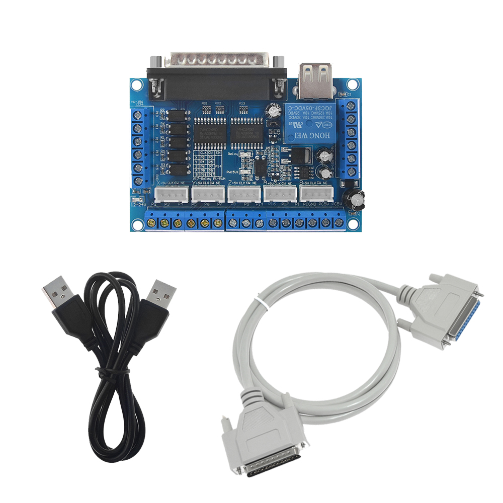 5 Axis CNC MACH3 Breakout Boar - Stepper Driver Cnc ulasan dan harga