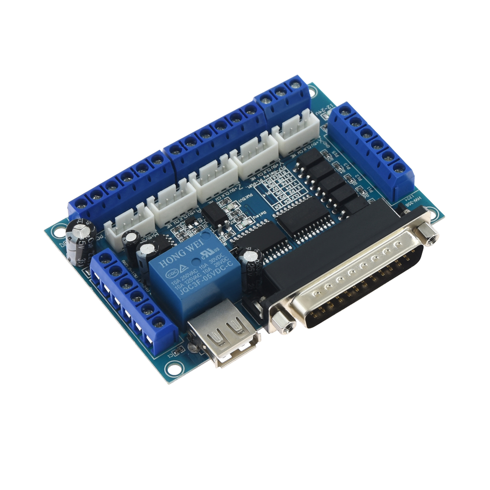 5 Axis CNC MACH3 Breakout Boar - Stepper Driver Cnc ulasan dan harga