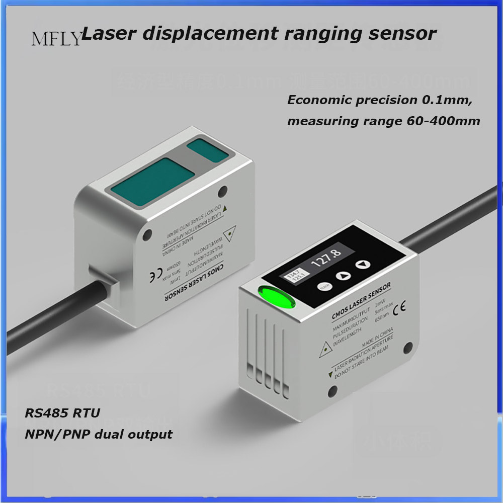 0.1mm Accuracy Non‑Contact Las - Industrial Laser Displacement Sensor ulasan dan harga