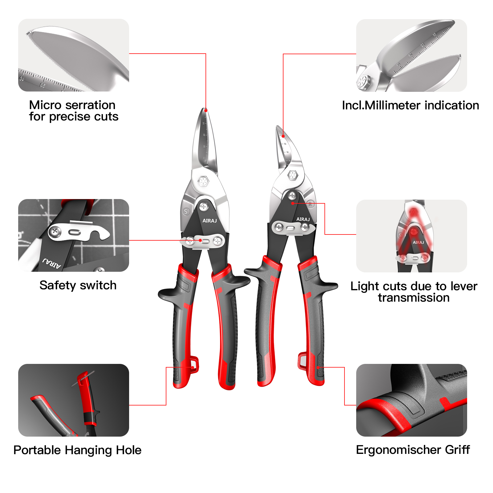 AIRAJ  Aviation Scissor Tin Sn - Industrial Laser Solutions ulasan dan harga