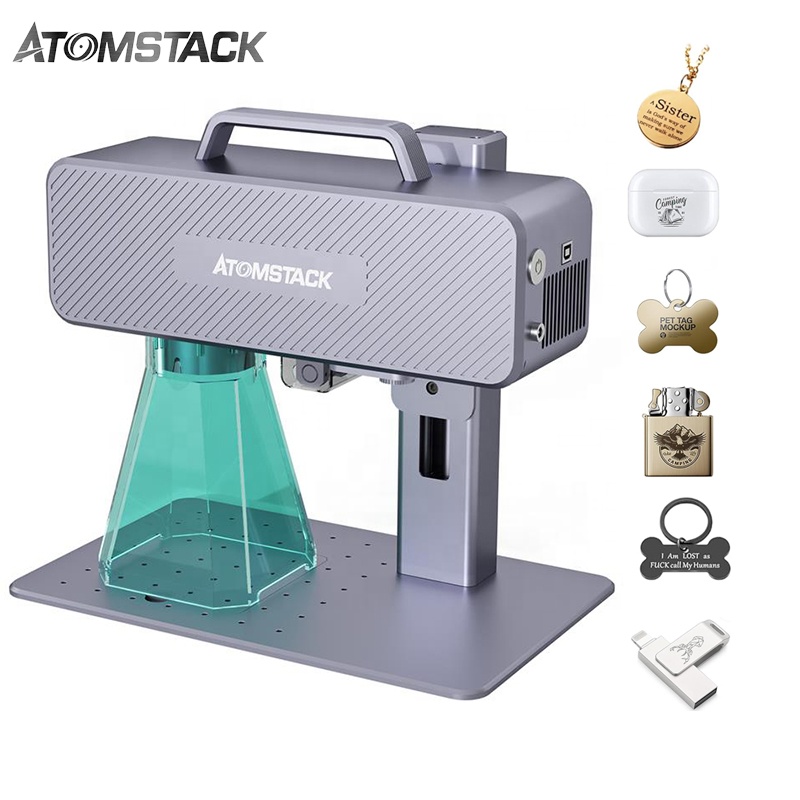ATOMSTACK M4 Desktop Mini Hand - Industrial Laser Printer ulasan dan harga