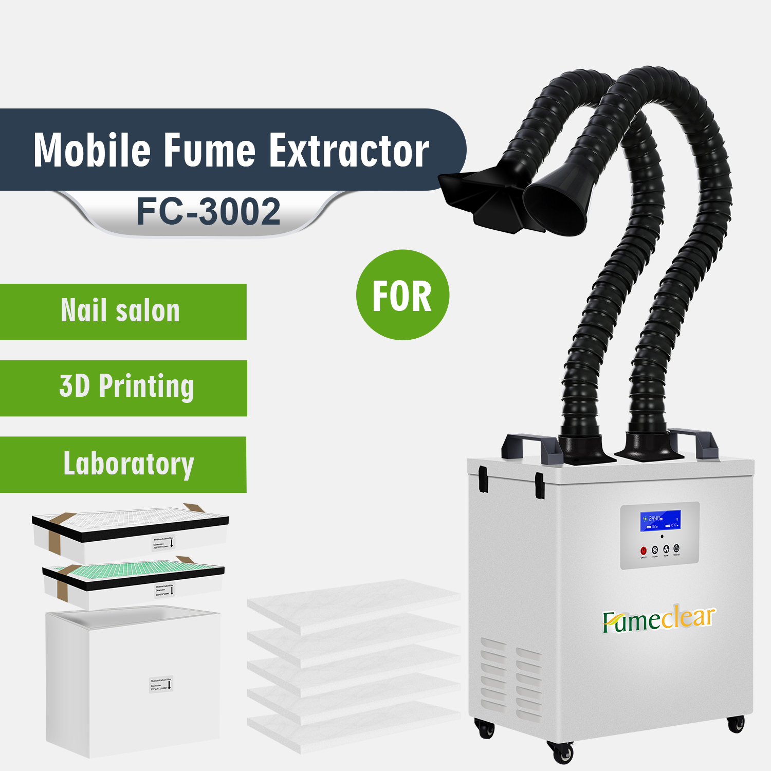 CE Approved Portable Fume Extr - Industrial Laser Cutters ulasan dan harga